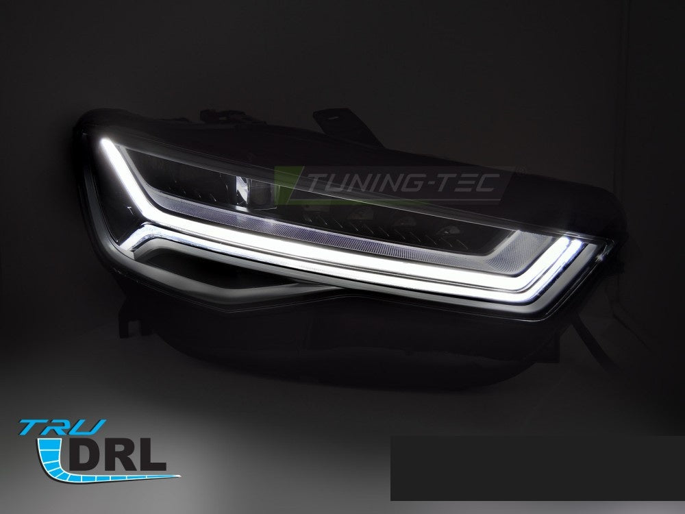 LED Frontlykter til Audi A6 C7 2011-2018 med dynamisk DRL