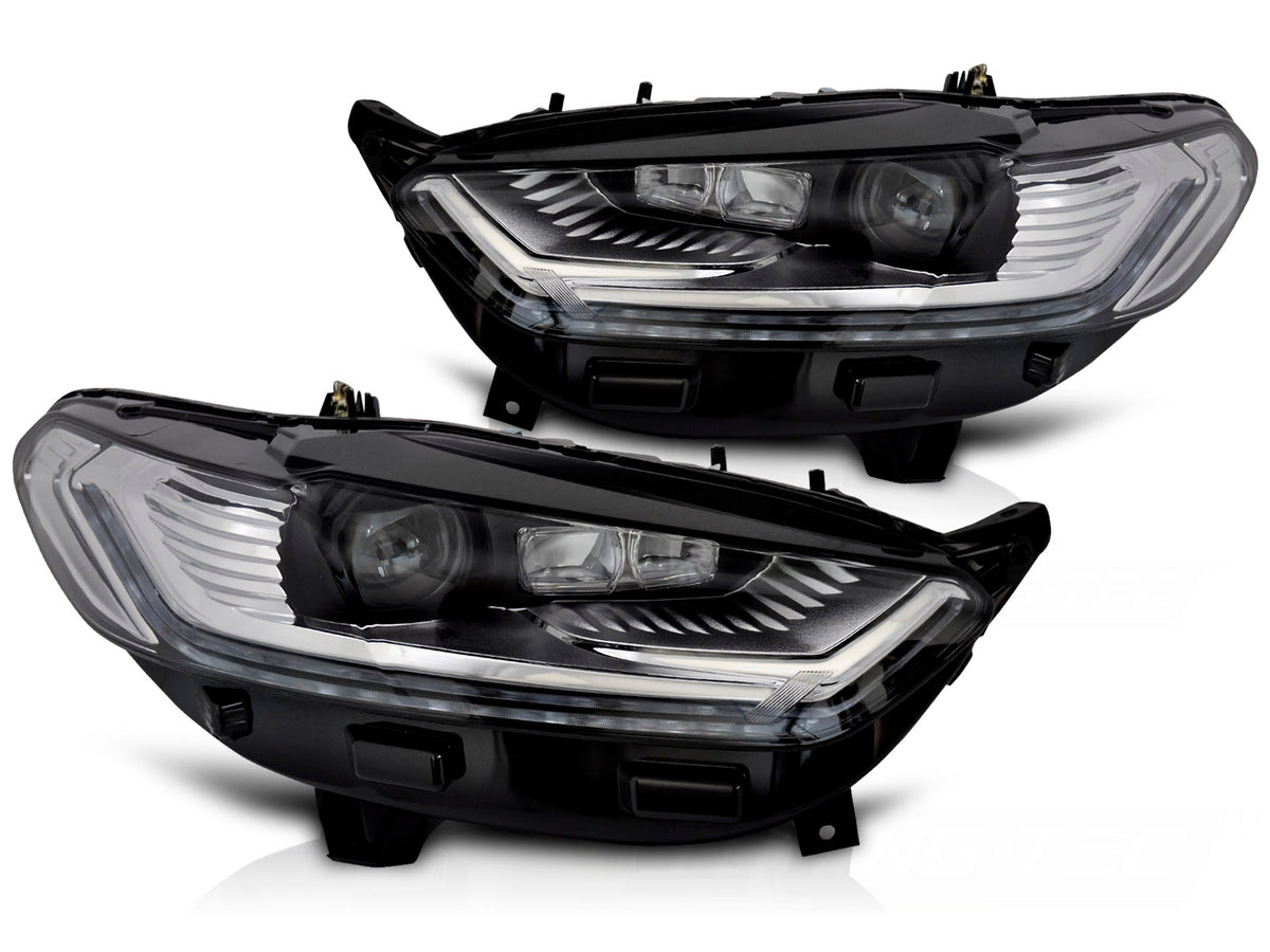 Frontlykter Ford Mondeo MK5 2014-2018 LED sekvensiell DRL fra Tuning-Tec