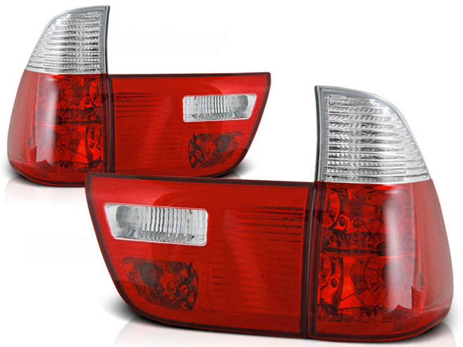Smoke baklykter BMW E36 Coupé 1990–1999 tonet glass komplett sett forfra