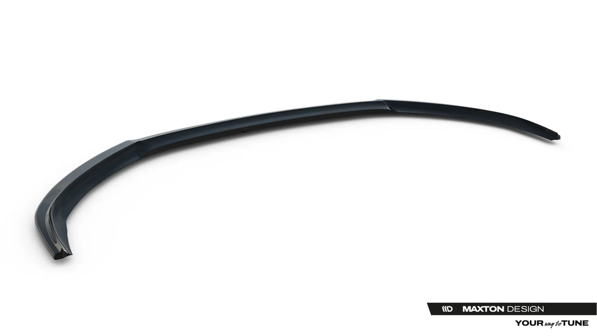 Frontparti på Mazda CX-5 Mk2 med blank sort frontsplitter