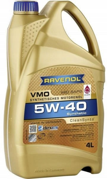 Ravenol Vmo 5W40 Cleansynto Acea 4L