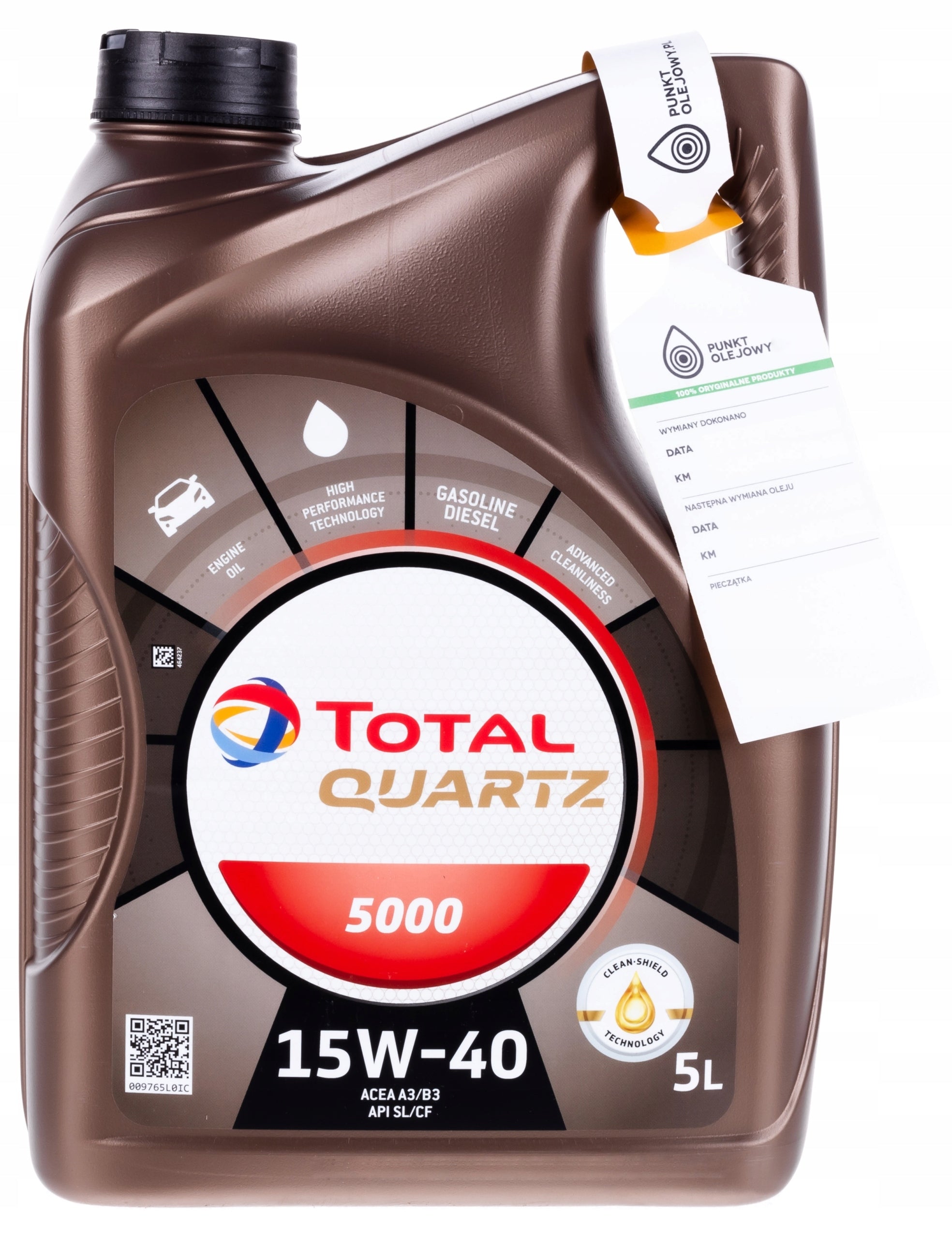 Total Quartz 5000 15W-40 - 5L
