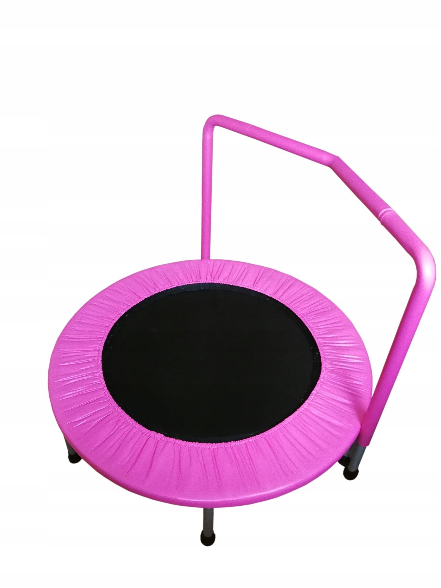 Barne-trampoline, Dia 90 cm med 30 fjærer og håndtak