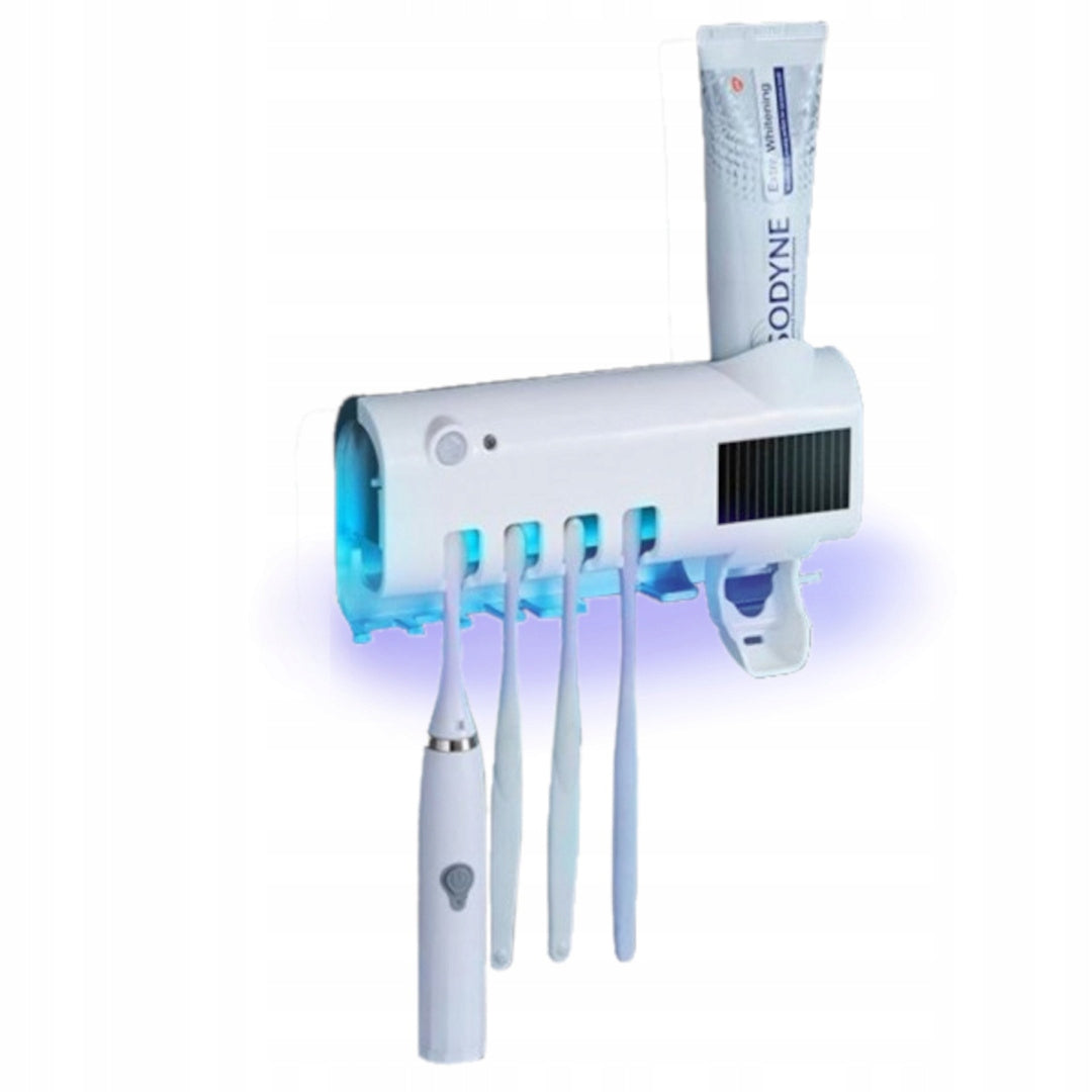 UV Tannbørsteholder med Tannkrem Dispenser