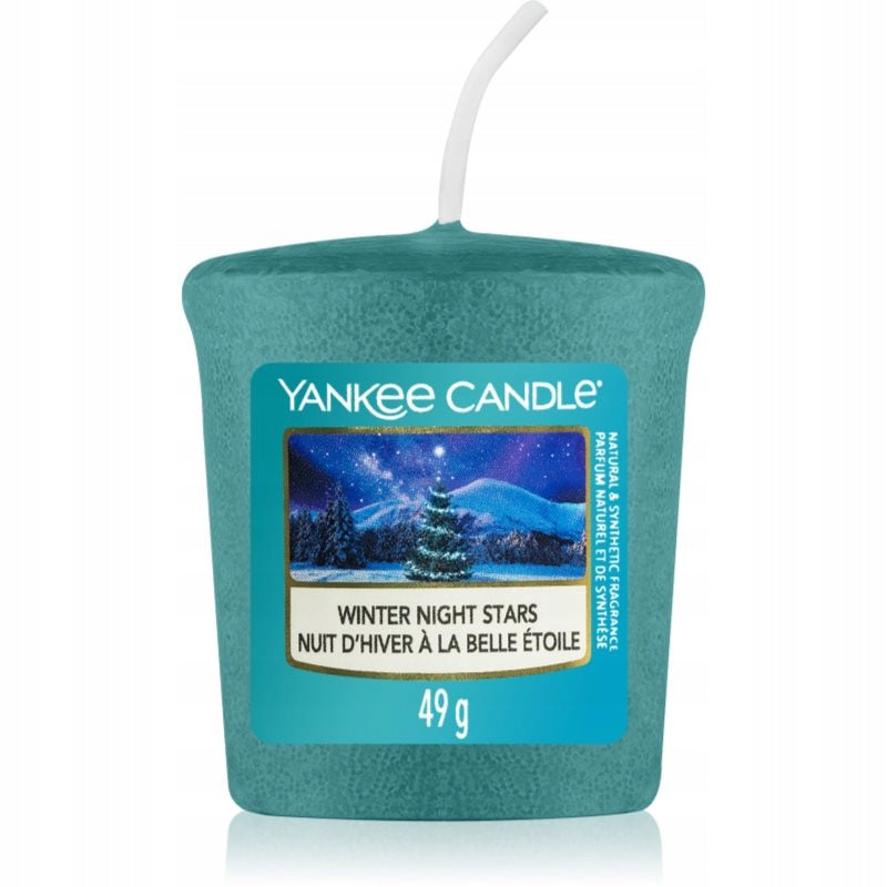 Yankee Candle Vinternattstjerner Prøvelysestake 49 G
