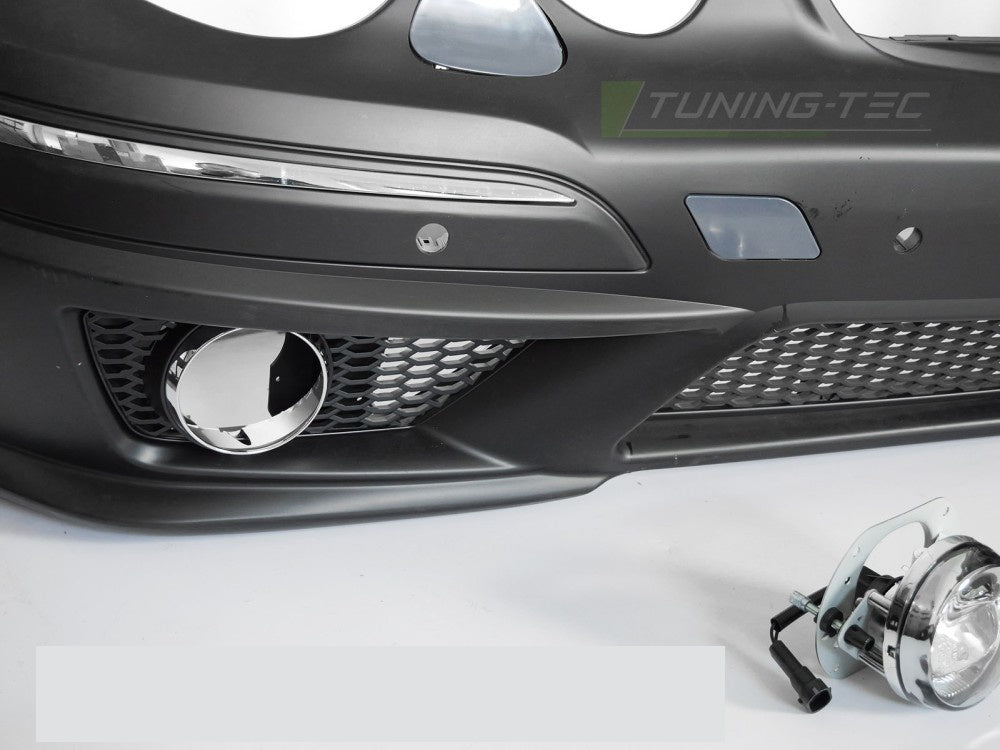 Tuning-Tec sport frontfanger for Mercedes E-Klasse W211 forfra