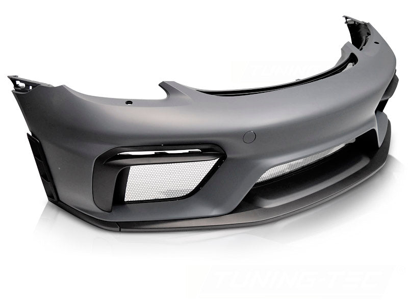 Frontfanger RS Sport til Porsche 718 Cayman Boxster sett rett forfra