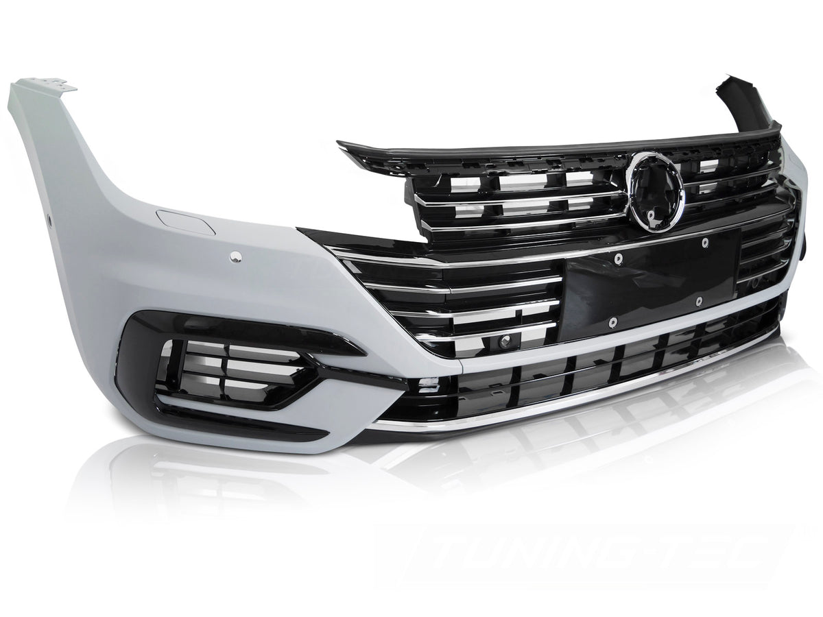 Tuning-Tec sport frontfanger til VW Arteon 2017–2020 vist forfra i ulakkert finish