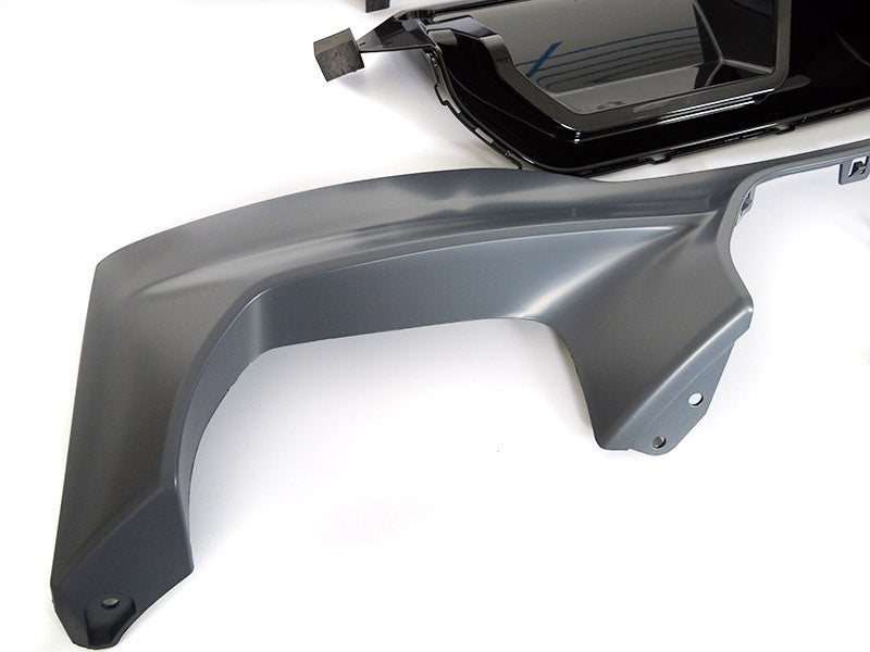 BMW 5-Serie G31 LCI sport diffuser i CS-stil – bakparti nærbilde