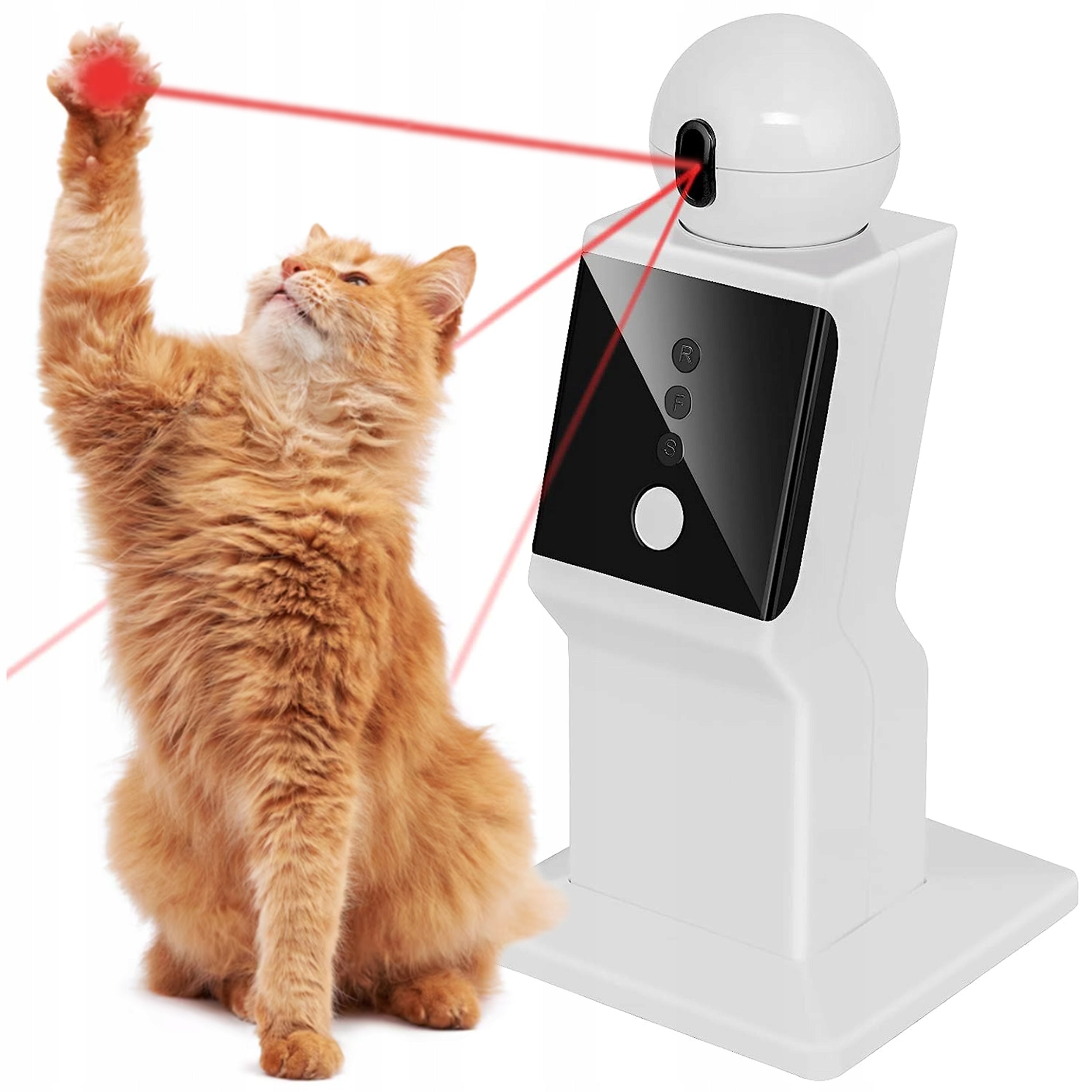 Leketøy For Katt Smart Laser Automatisk 3 Modus