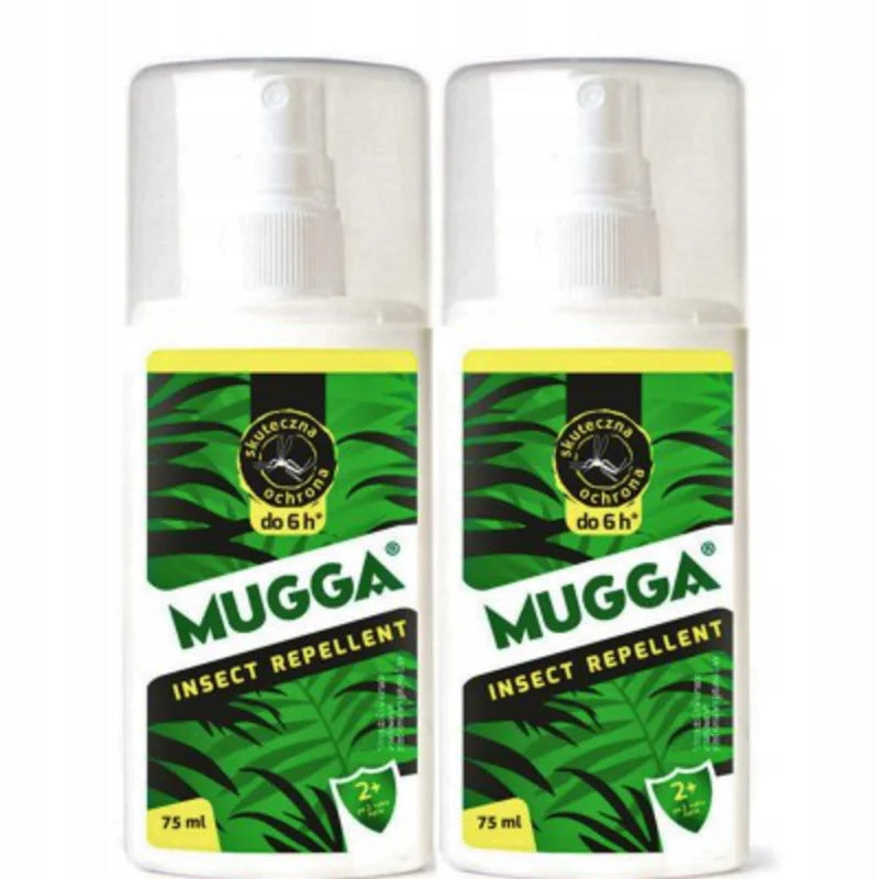 Mugga Spray Sett mot Mygg og Flått