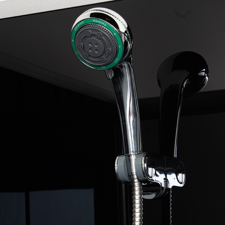 Dusjkabinett 90x90 cm Firkantet med dusjkar WSH309B, grå