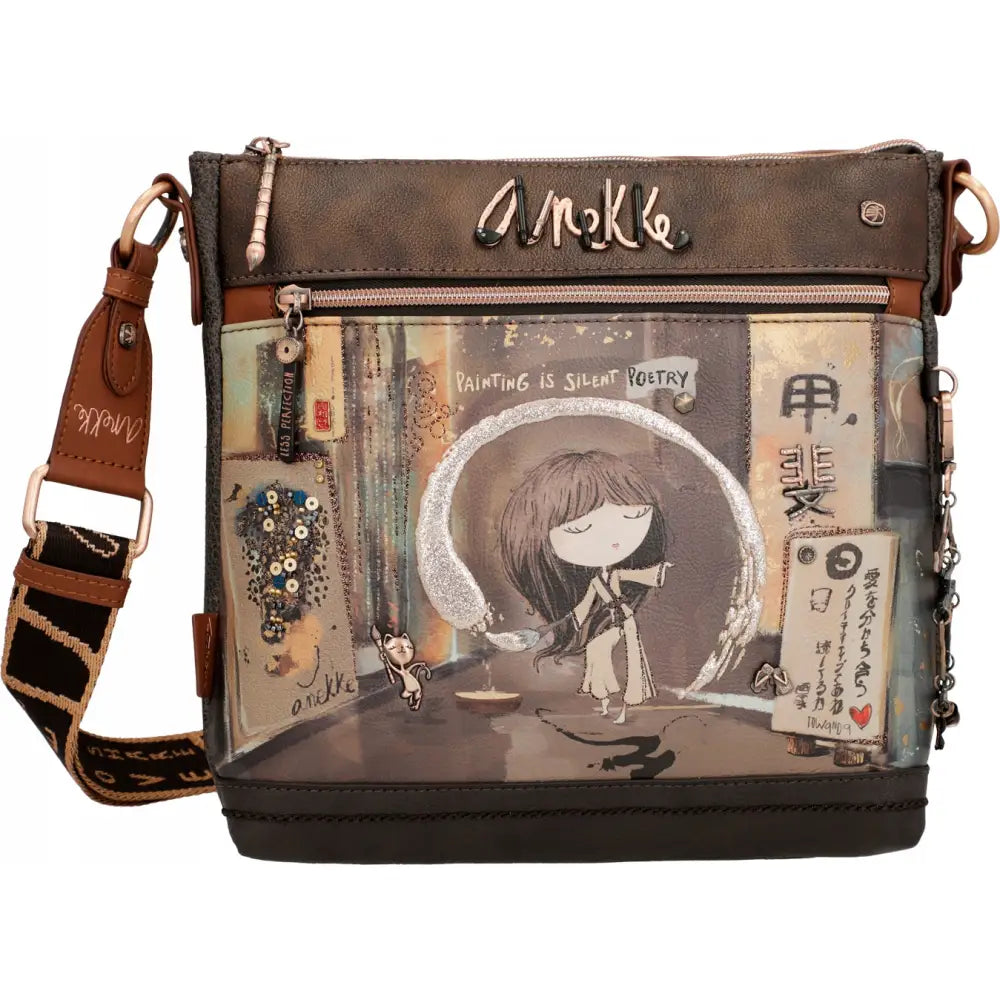 A152 Klassisk Skulderveske Anekke Shoen Japan Ny Kolleksjon 23/24