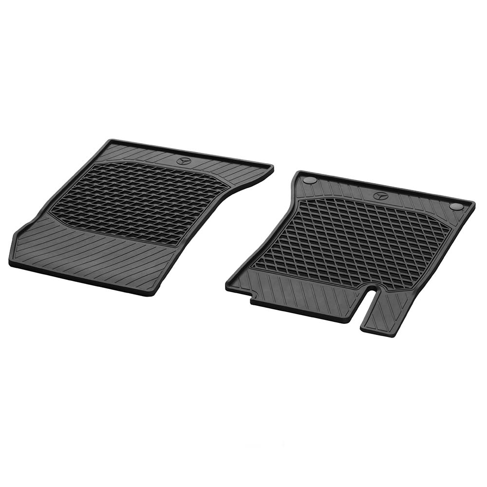 Genuine Mercedes-Benz OEM TPE gummi gulvmatter til Mercedes Maybach S (X222) 2014-2020 – svart matt