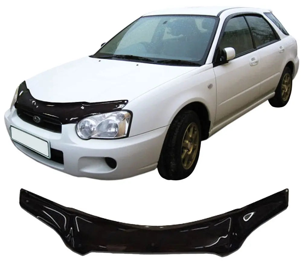 Scoutt panserbeskytter i akryl til Subaru IMPREZA GD (etter I ) II facelift, sort gloss, enkel montering og effektiv steinspr