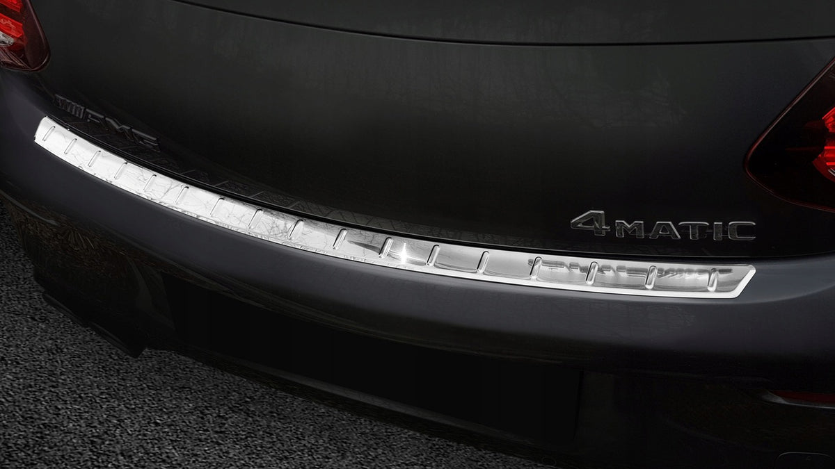 Avisa bakfangerbeskytter til Mercedes C-Class II Coupe C-205 AMG – rustfritt stål børstet