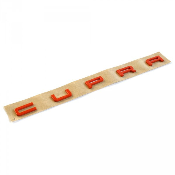 Emblem Cupra Seat Leon (5F) > Orange - sett forfra