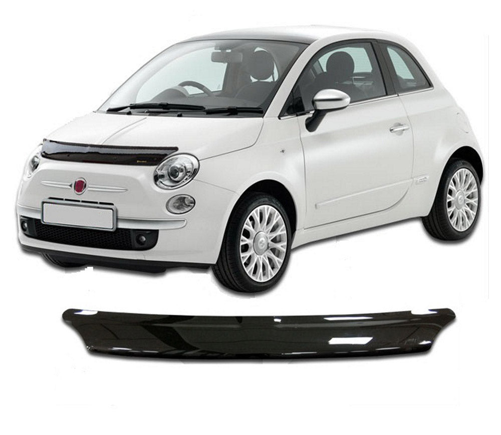 Scoutt panserbeskytter i akryl til Fiat 500 (2007-2020) med steinsprutbeskyttelse og enkel montering