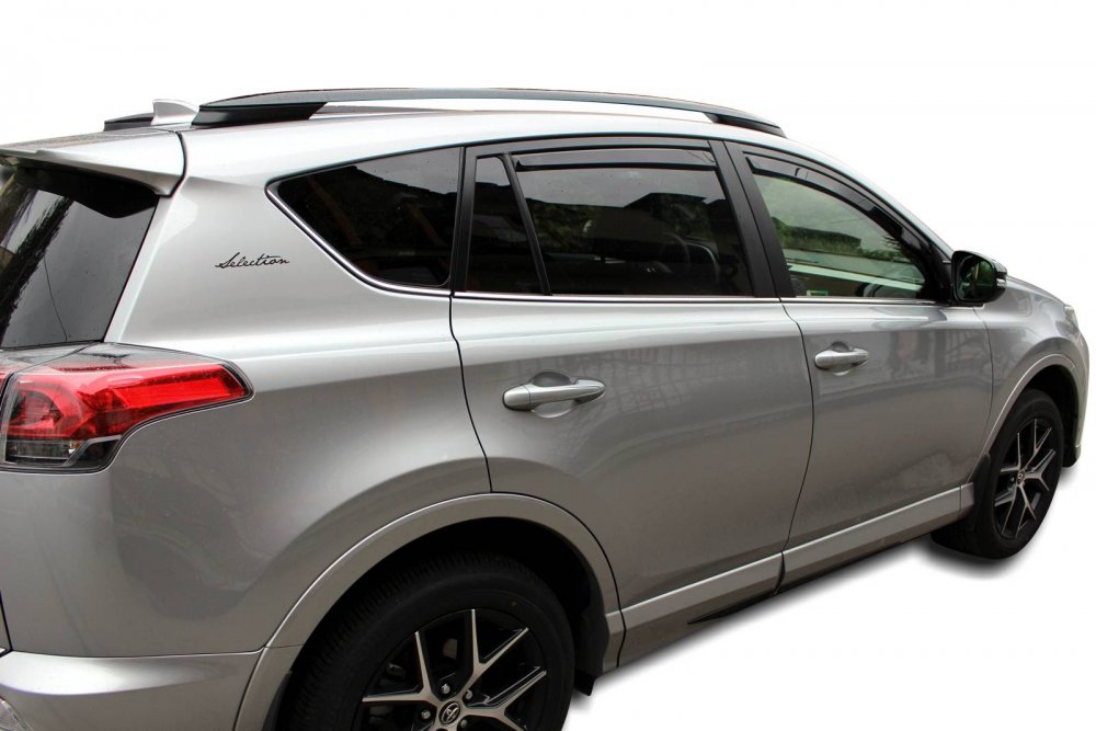 Vindavviser Toyota RAV4 IV / sett 4 stk. (2013-2019) – PMMA Plexi - nærbilde
