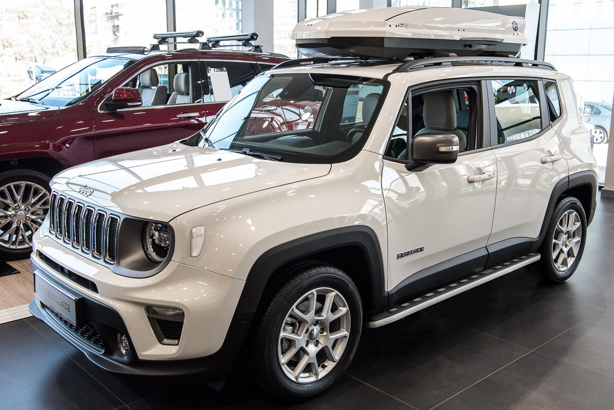 Stigtrinn Jeep Renegade Ventshield (2014-) - detaljer