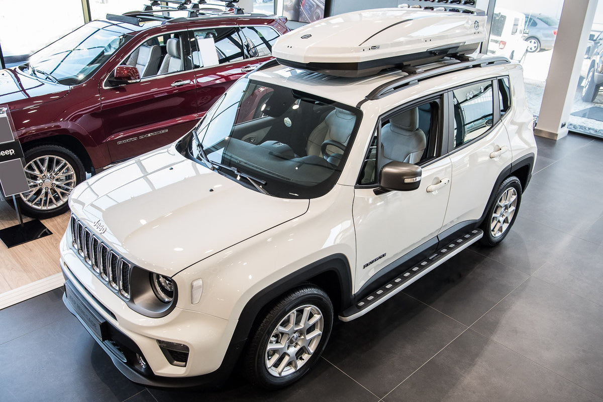 Stigtrinn Jeep Renegade Ventshield (2014-) - nærbilde