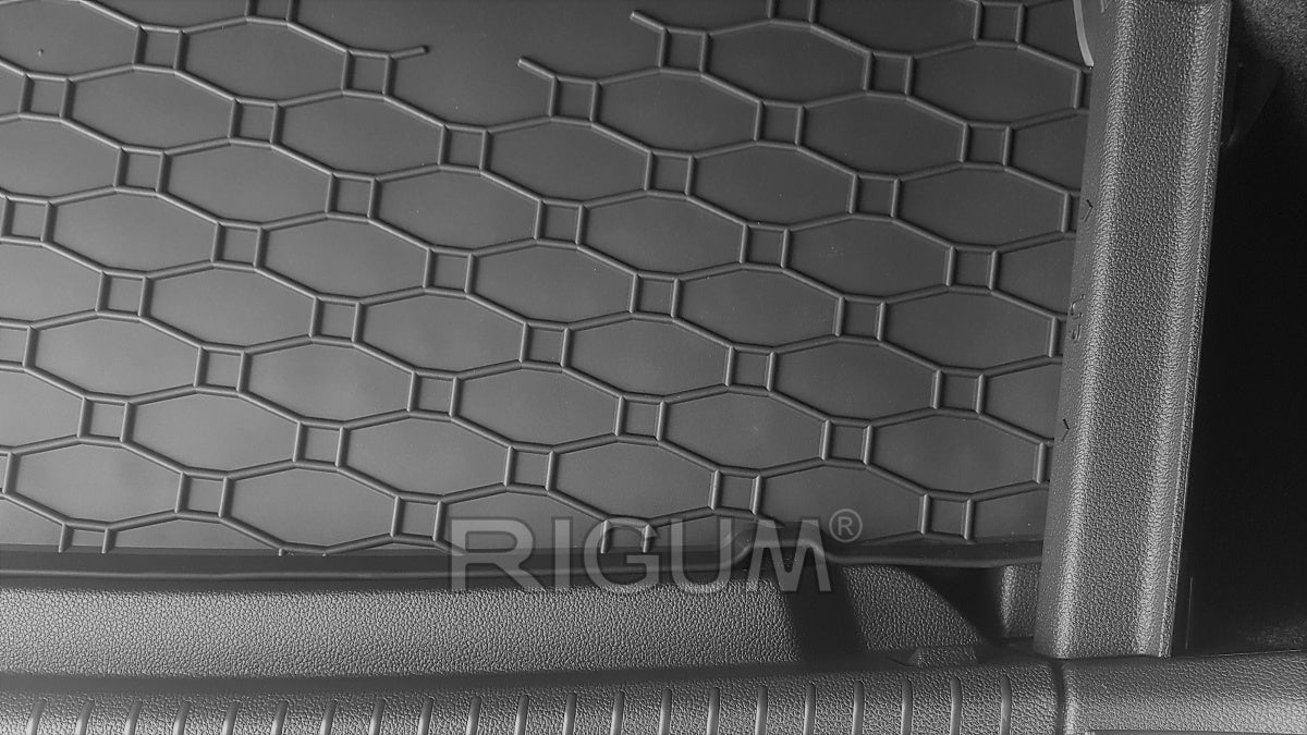 Bagasjeromsmatte Vw Tiguan II / nedre (2016-2024) – Luktfrie Gummi - detaljer
