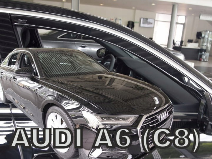 Heko vindavviser til Audi A6 C8 – PMMA Plexi materiale