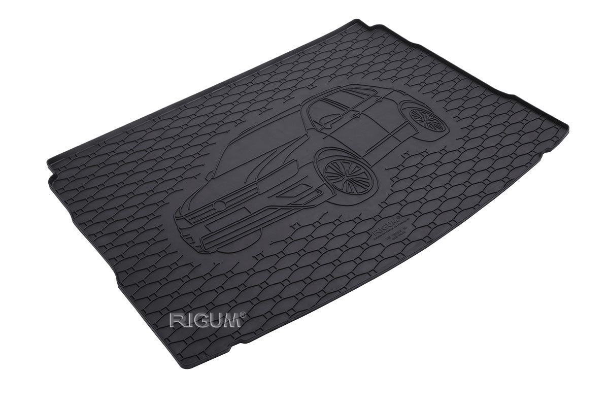 Rigum bagasjeromsmatte til Vw Tiguan II / nedre – luktfrie gummi