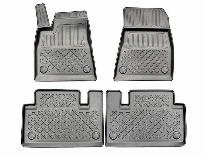 Aristar Guardliner® TPE gulvmatter til Tesla Model 3 2017–2025 – grå, antiskli, sett med 4