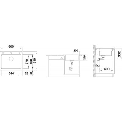 Måltegning Blanco Etagon 6 – mål 600x510 mm