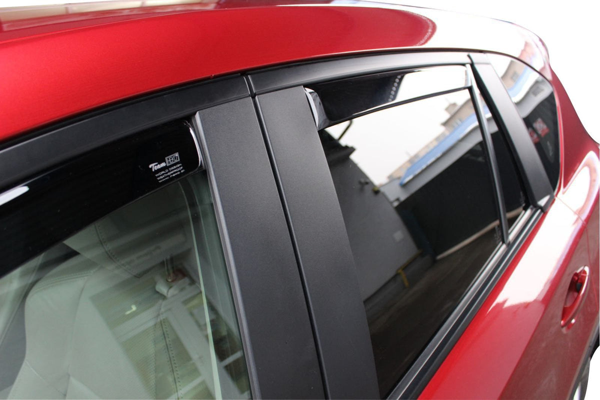 Vindavviser Mazda CX–5 / sett 4 stk. (2011-2017) – PMMA Plexi - detaljer