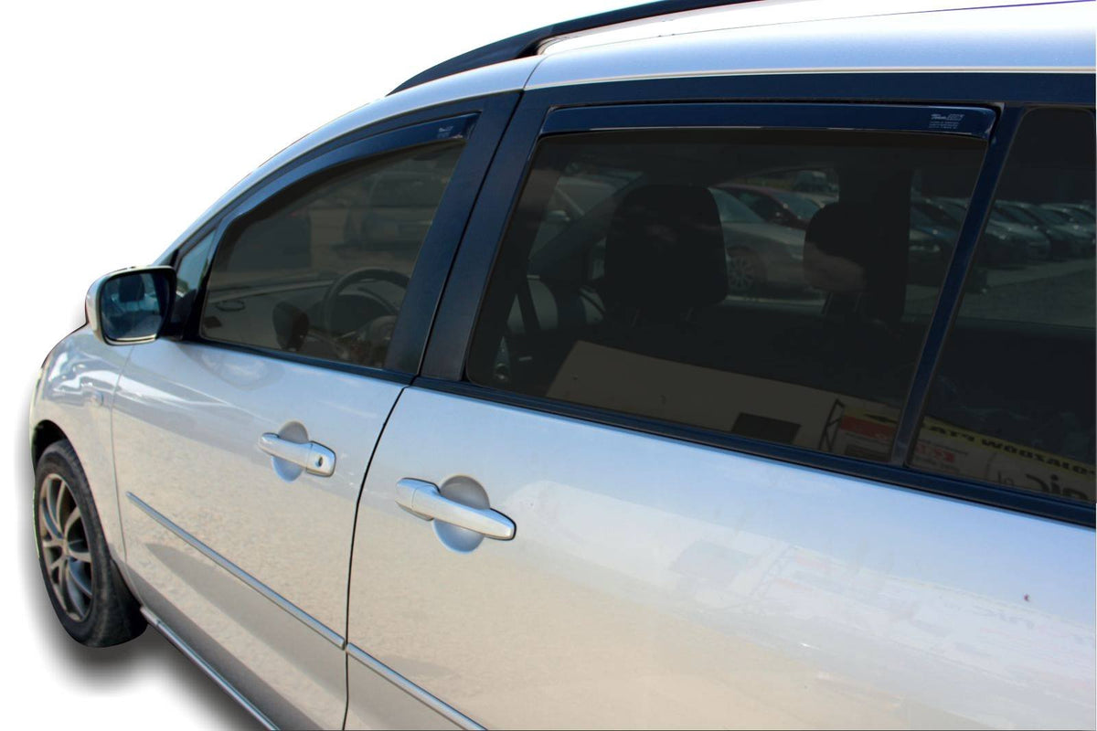 Vindavviser Mazda 5 5-dørs 2006 → sett 4 stk. – PMMA Plexi - detaljer