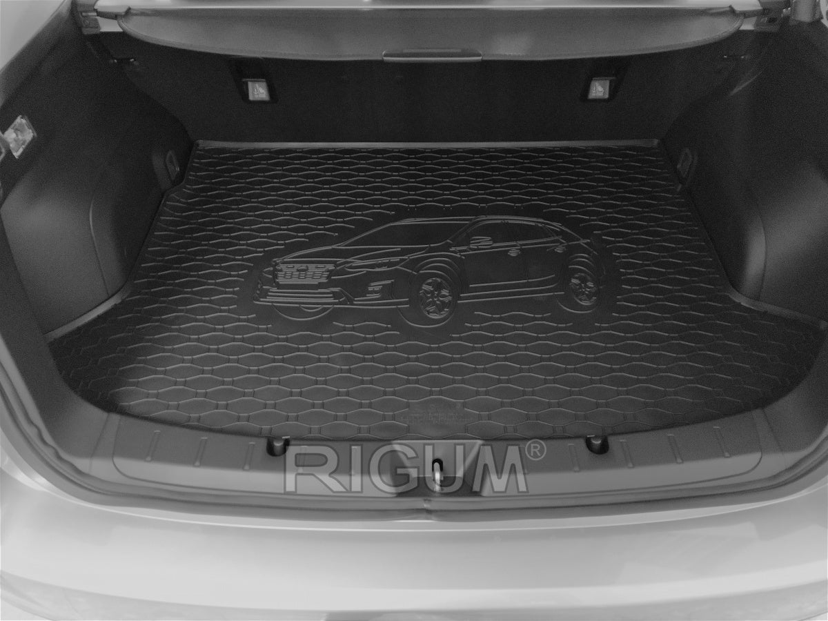 Rigum bagasjeromsmatte til Subaru Impreza e-Boxer / XV e-Boxer – med 10 mm sidekant