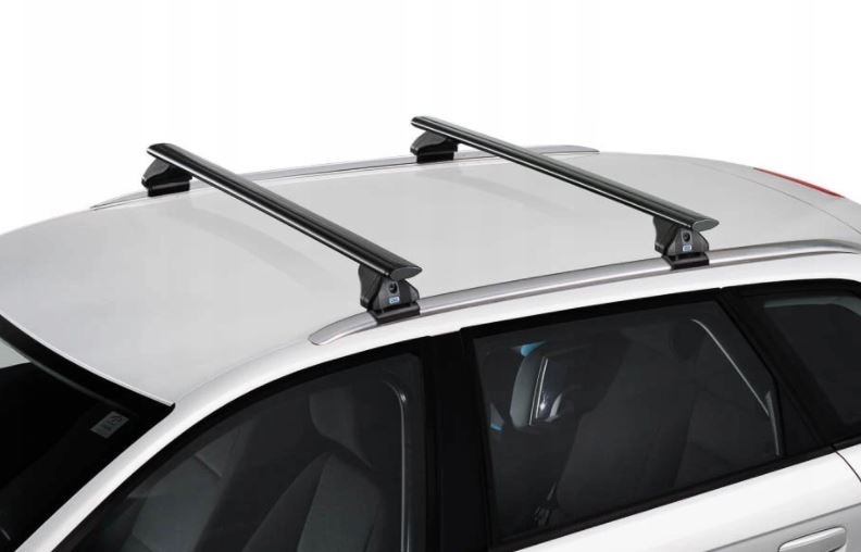 Takstativ Cruz til Toyota Rav 4 2018-2022 i aerodynamisk aluminium og enkel montering