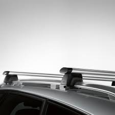 Takstativ fra OEM for Audi A6 Allroad C7 med langsgående takrails, 2012-2019, aluminium