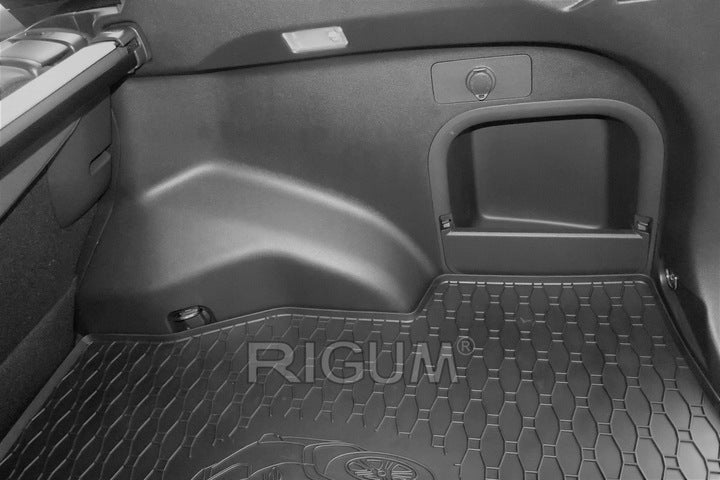 Bagasjeromsmatte Toyota RAV4 V / RAV4 Plug-in Hybrid (2019-) – Luktfrie gummi - detaljer