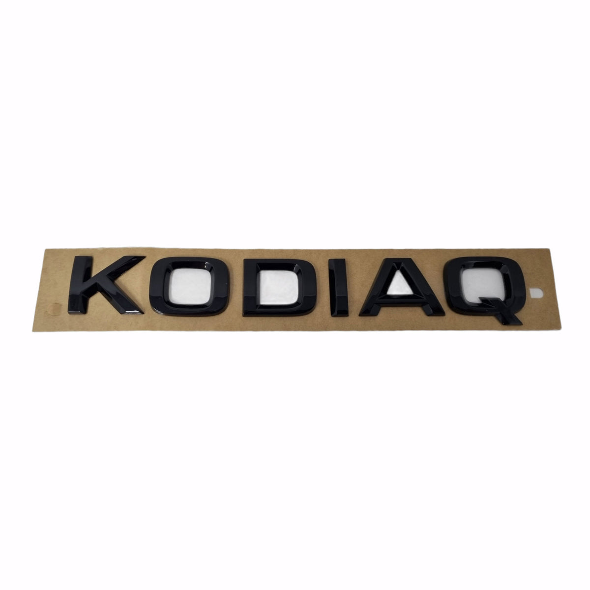 Emblem Skoda Kodiaq Black Glossy - detaljer