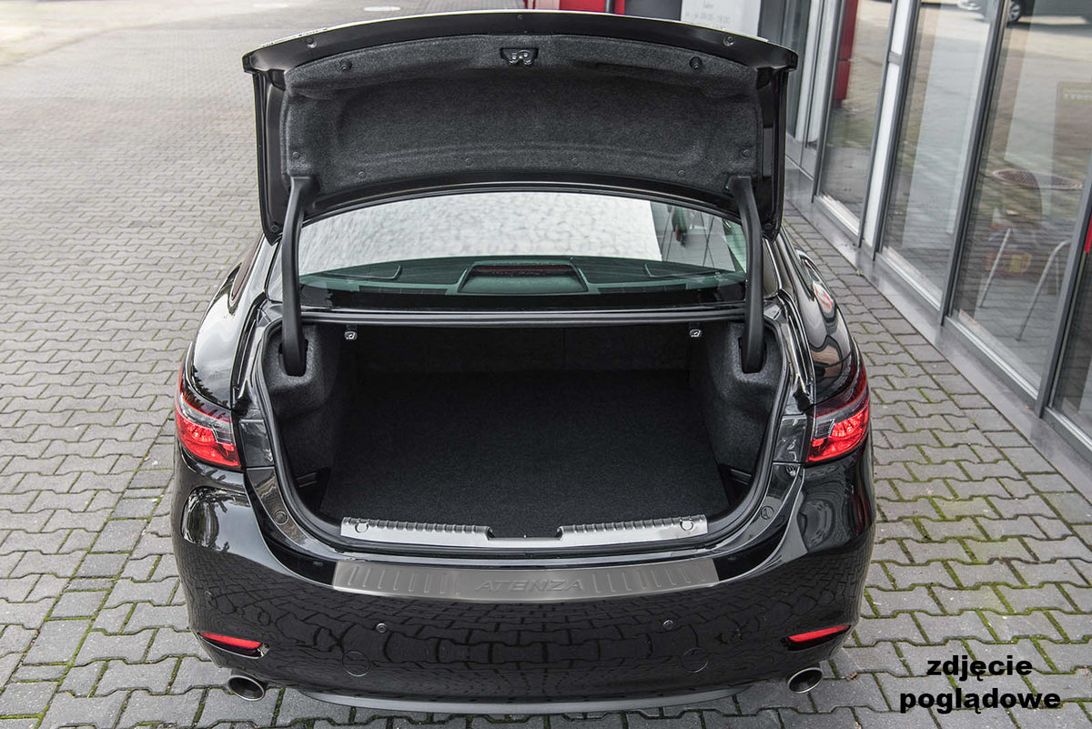 Ven-Tuning bakfangerbeskytter til Mazda 6 III (GJ/GL) Sedan – rustfritt stål børstet