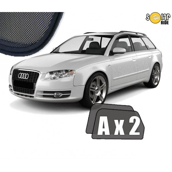 Sr solskjerm i akryl til Audi A4 B7 Avant stasjonsvogn 2004-2008, vindavviser og regnbeskyttelse