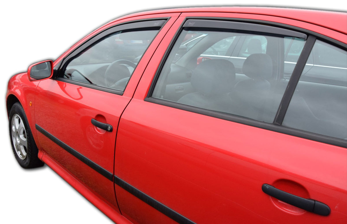 Vindavviser Skoda Octavia I Sedan (1996-2010) – PMMA Plexi - detaljer