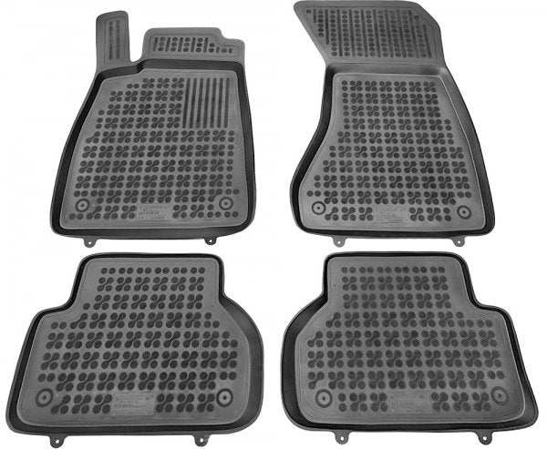Rezaw-Plast gummimatter med høykant til Audi A4 IV (B9) / A5/S5 F5 Sportback (2015–) – sett med 4 stk