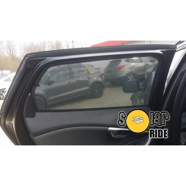 Solskjerm i akryl for Volvo V40 hatchback 2012-2019, kompatibel med 3M tape montering
