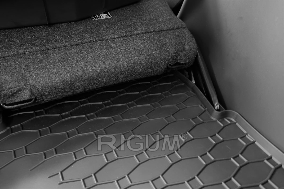 Bagasjeromsmatte Mitsubishi Space Star (2019-) – Luktfrie Gummi - detaljer
