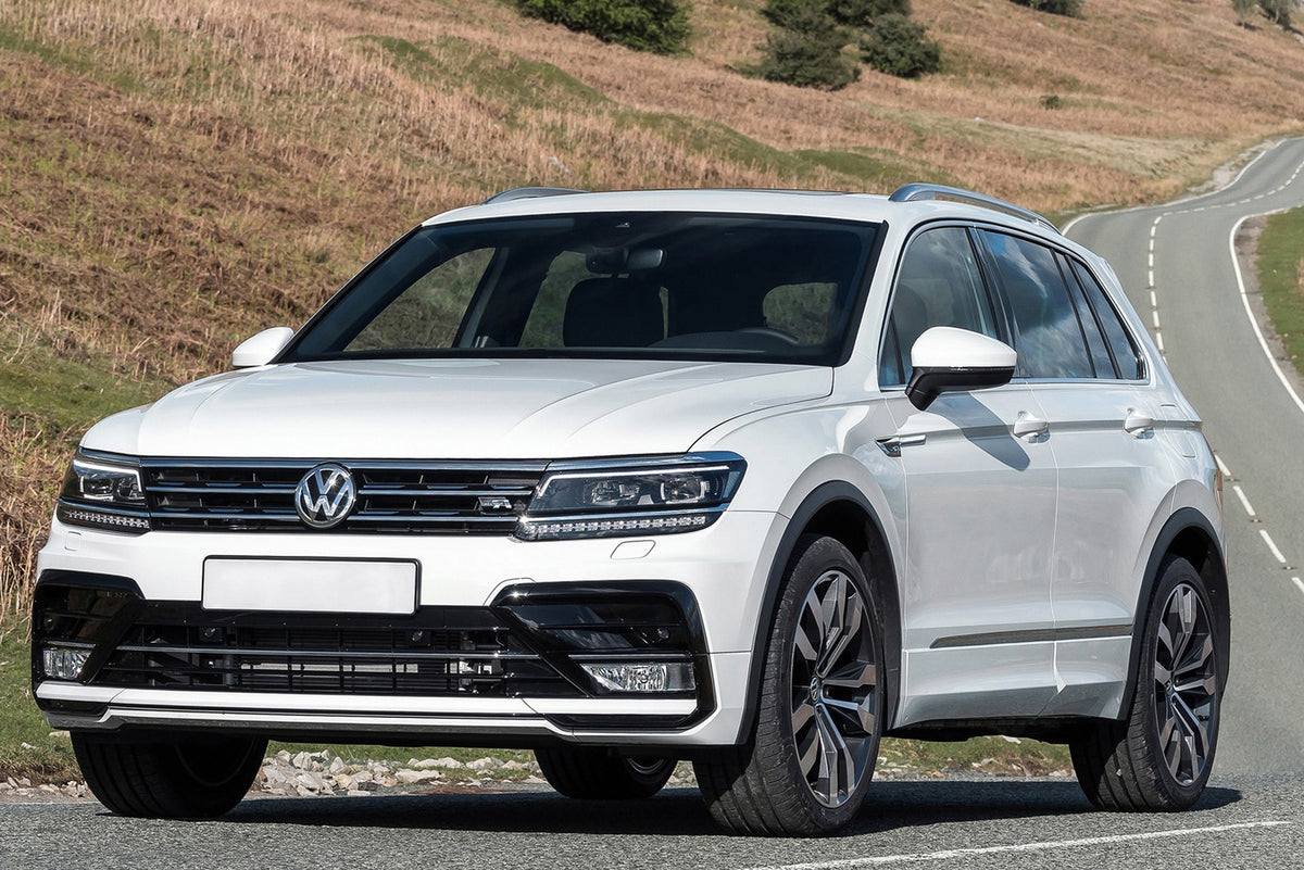 Bakfangerbeskytter Vw Tiguan II / Tiguan Allspace / Black Edition (2016-2020) – Rustfritt stål - nærbilde