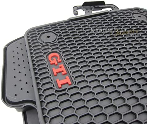 Gulvmatter Vw Golf VII GTI (2012-2020) – Gummi | VAG OEM - detaljer