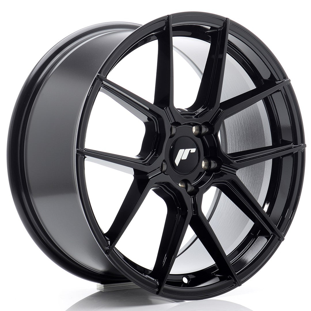 Felg JR Wheels JR30 18x8,5" Black – sett forfra