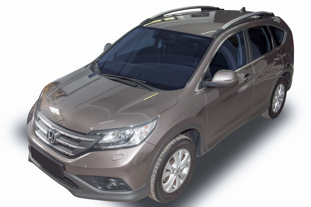 Takrails Ventshield til Honda CR-V IV 2012-2018 i aluminium og ABS for enkel montering
