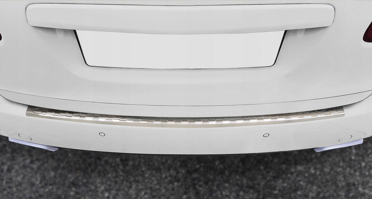 Bakfangerbeskytter Porsche Cayenne II (92A) (2010-2017) – Rustfritt stål - detaljer
