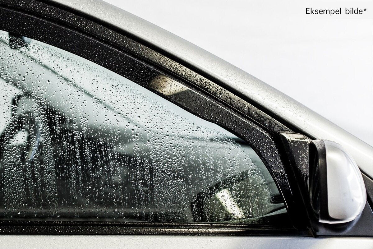 Vindavviser Peugeot 107 3-dørs sett 2 stk. – PMMA Plexi - nærbilde