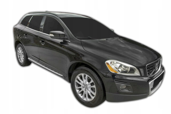 Stigtrinn Scoutt til Volvo XC60 2008-2013 i aluminium og ABS, enkel montering på fabrikkens festepunkter
